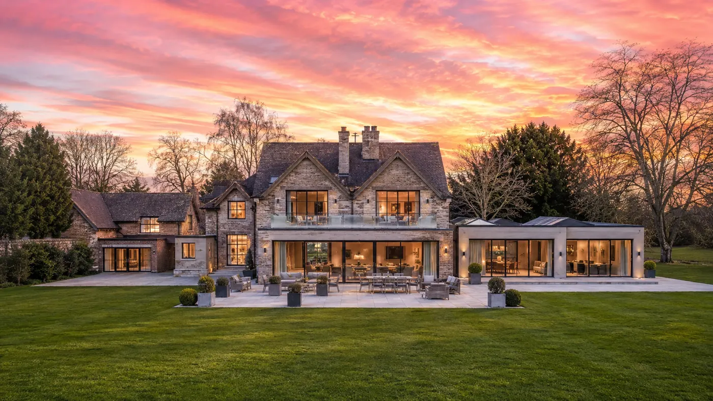 Detached suburban family home on an independent estate agent's patch